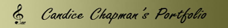 Candice Chapman's Online Portfolio